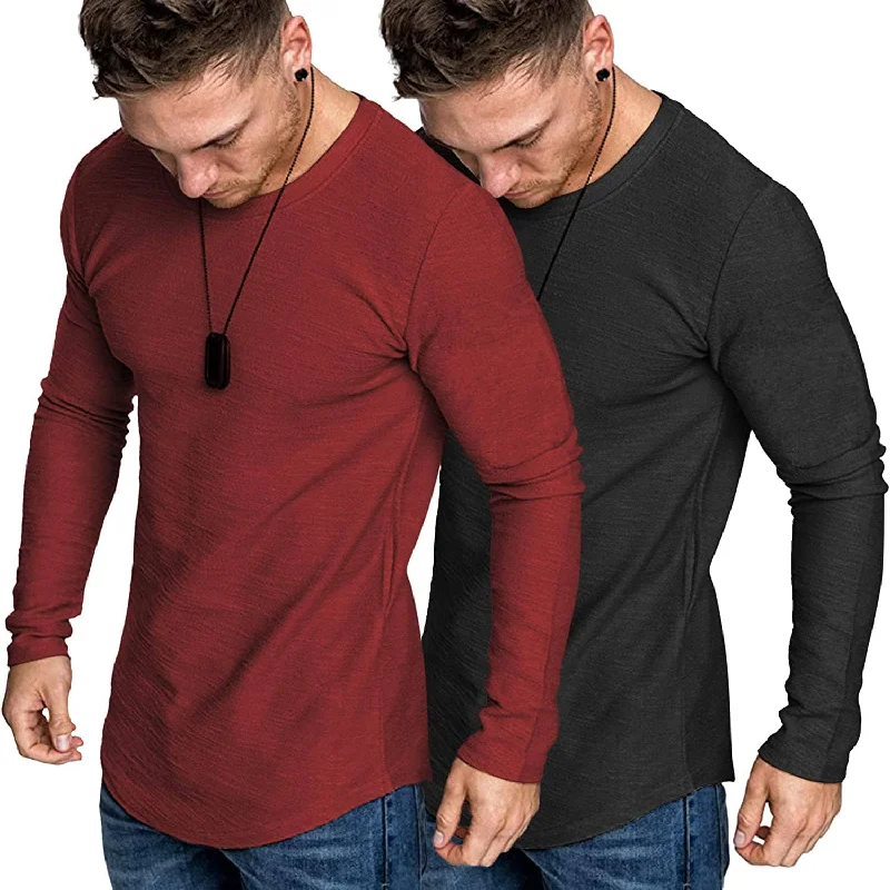 2-Pack Muscle Fitted Workout T-Shirt (US Only)