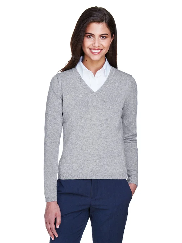 Devon & Jones Ladies V-Neck Sweater