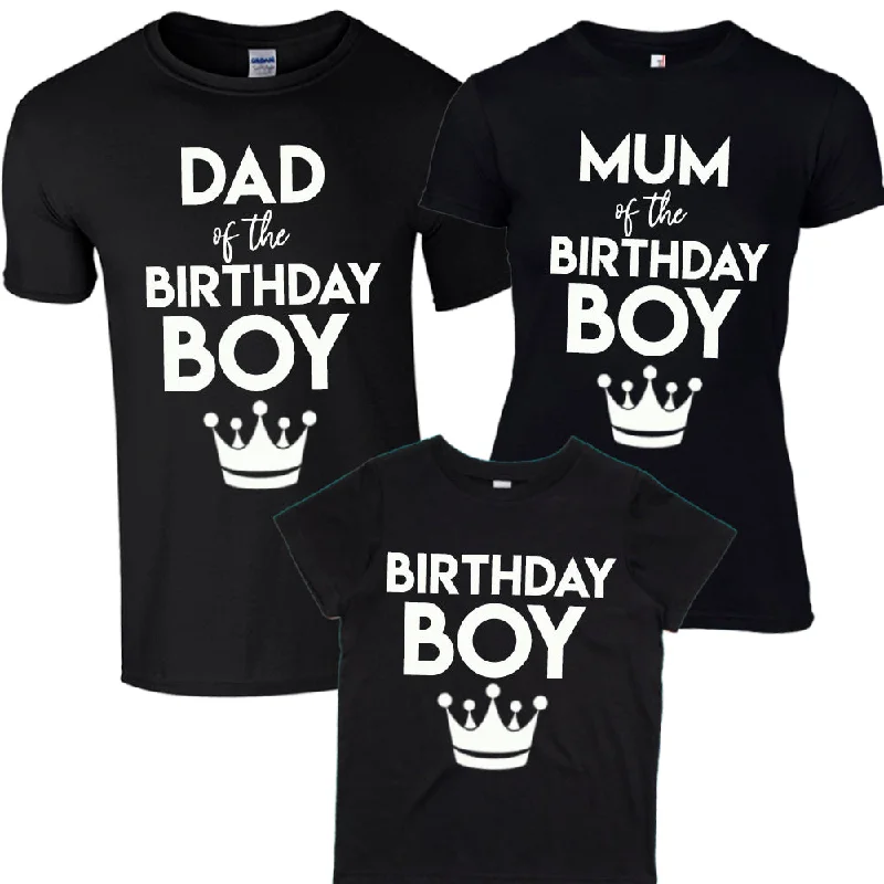 Family Birthday Boy Matching Tees (MRK X)