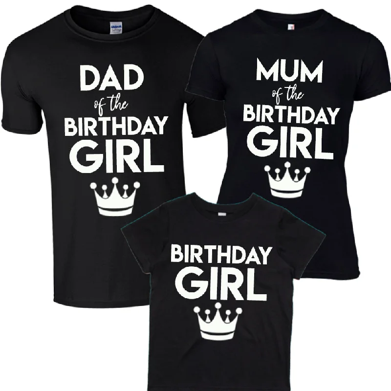 Family Birthday Girl Matching Tees (MRK X)