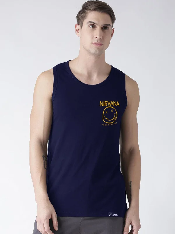 Mens Print  Sleeveless Tshirt