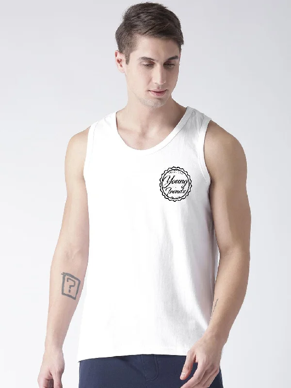 Mens Print  Sleeveless Tshirt