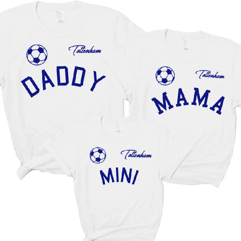 MyTeam Tottenham Daddy, Mama & Mini Matching T-Shirts