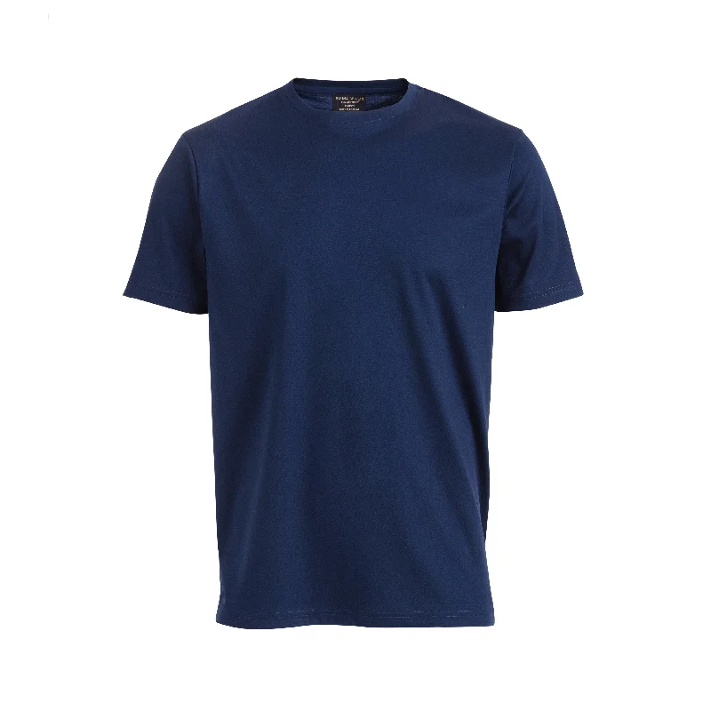 Navy Cotton T-Shirt - New