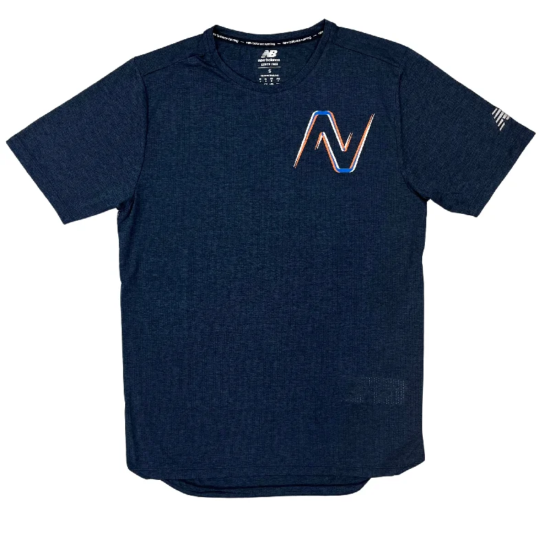 New Balance Accelerate T-Shirt - Navy