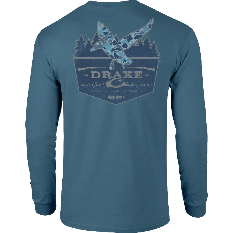 Old School In Flight Long Sleeve T-Shirt