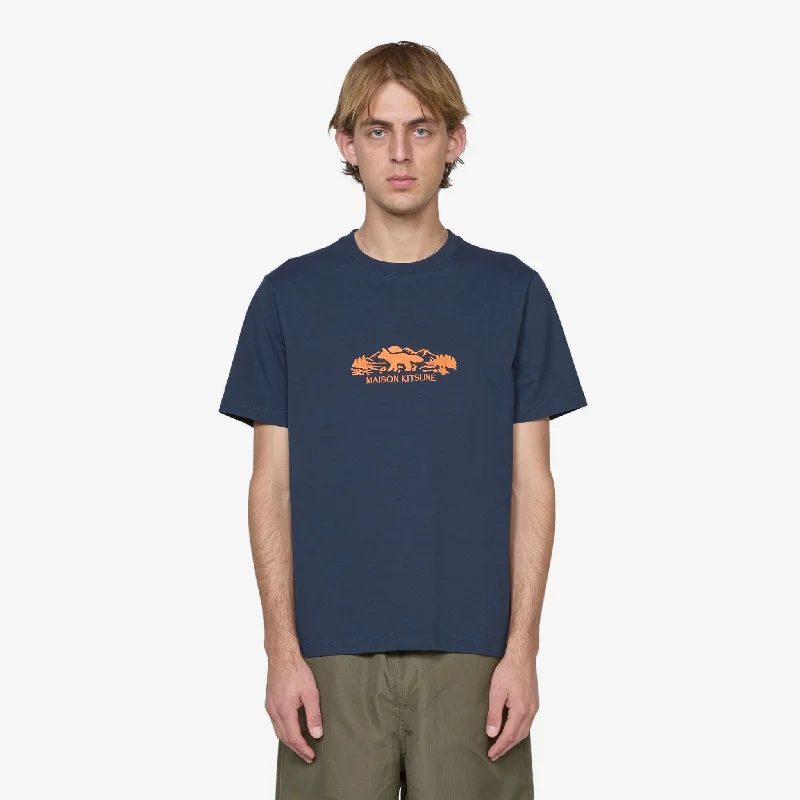 Outdoor Profile Fox Comfort T-Shirt Navy