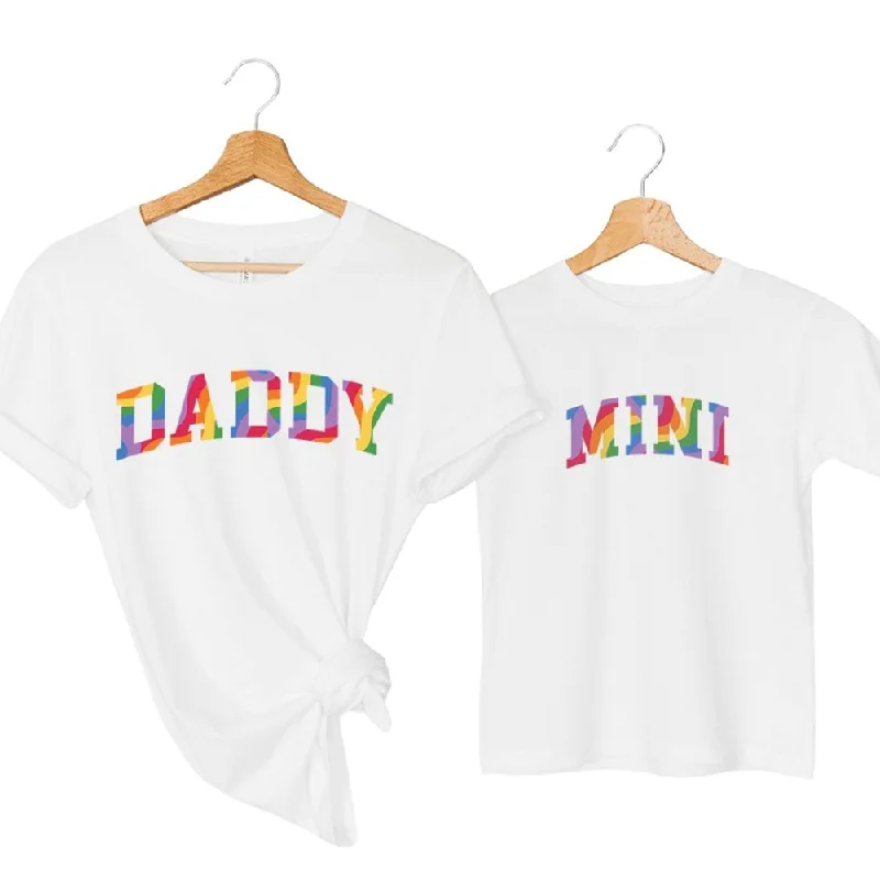 Pride Daddy & Mini Matching T-Shirts