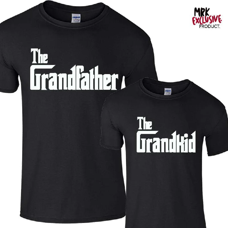 The Grandfather/Grandkid Mob Black Tees (MRK X)