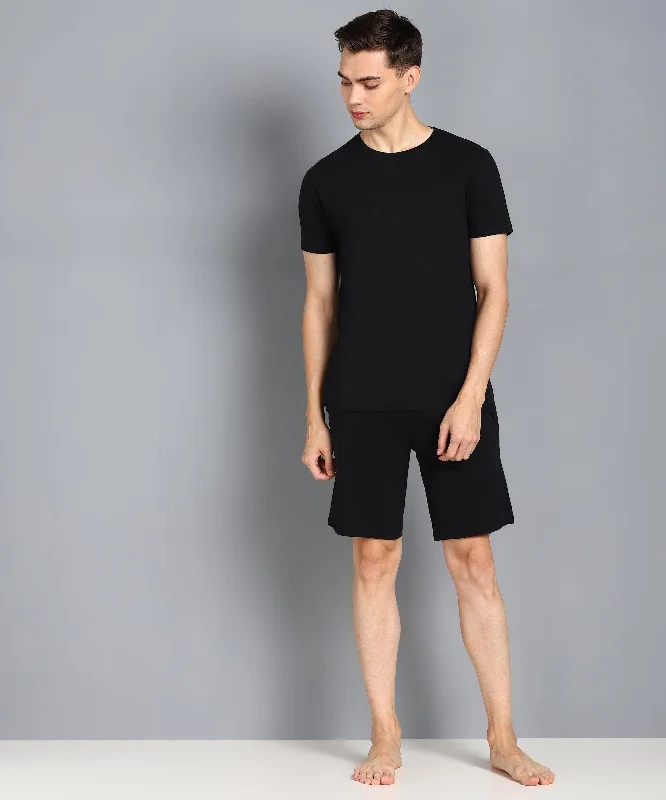 Mens Halfsleeve Tshirt & Shorts Co-ord Set